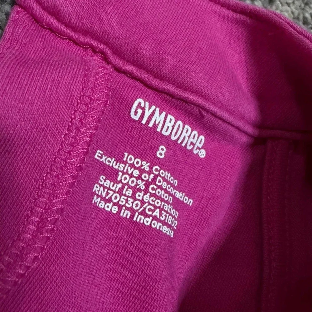 Y2K Gymboree Girls Size 8 Pink Tulip Flower Ruffle Tunic Cotton Spring